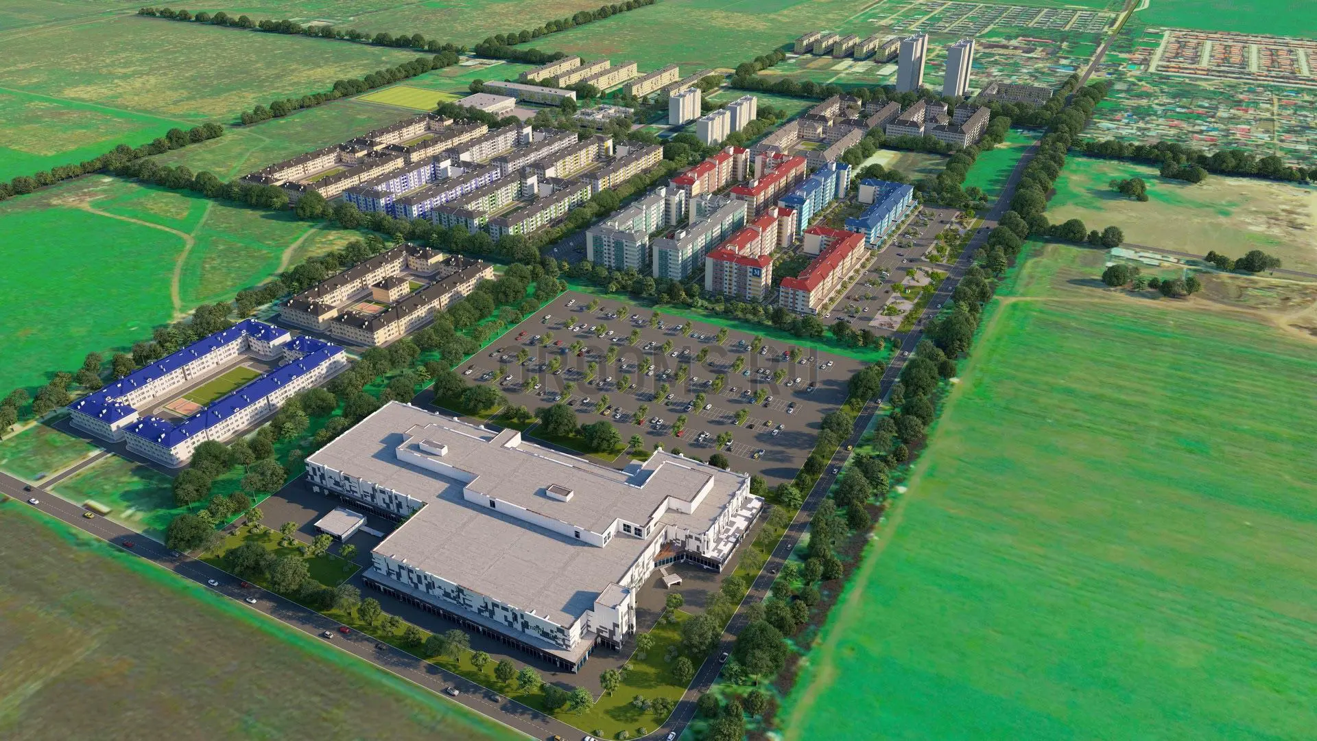 ЖК КРАСКИ | фото 2 | id-14373 ЖК КРАСКИ - новостройка комфорт-класса | фото 2 | id-14373