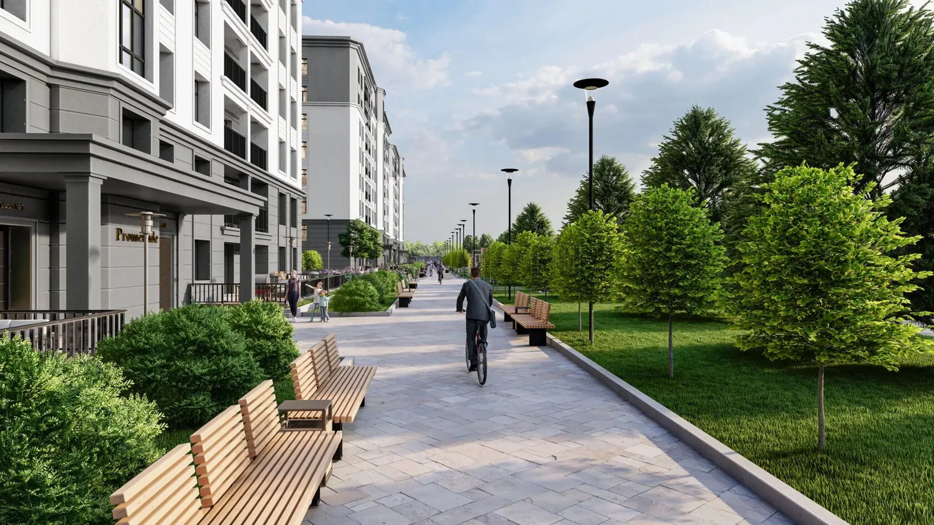 ЖК PROMENADE | фото 2 | id-17787 ЖК PROMENADE - новостройка комфорт-класса | фото 2 | id-17787