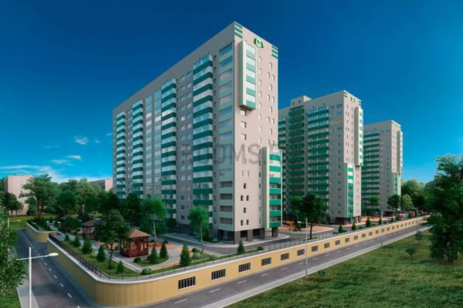 ЖК ГРИН ПАРК | фото 3 | id-13637 ЖК ГРИН ПАРК - новостройка комфорт-класса | фото 3 | id-13637