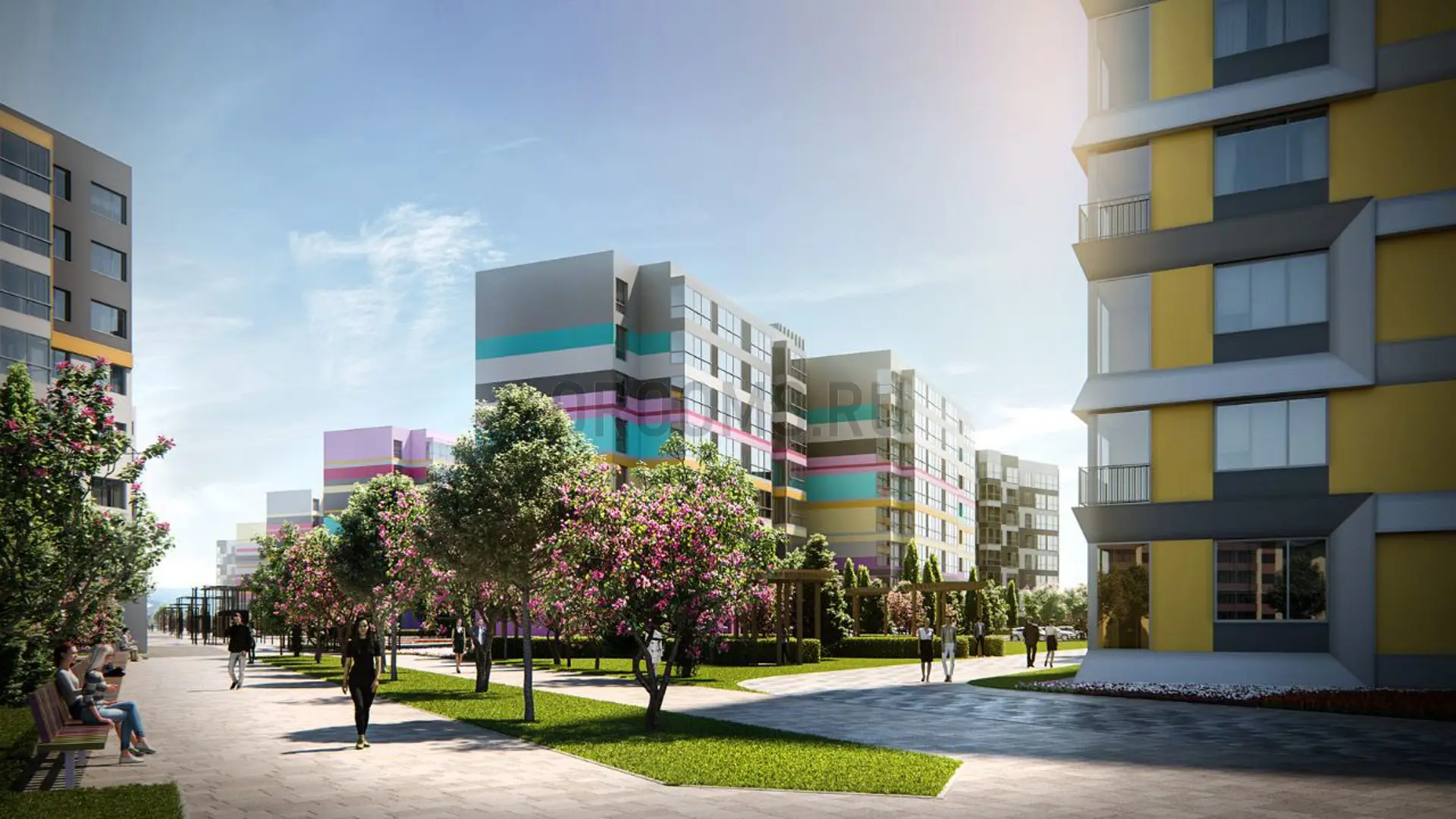 ЖК АКВАРЕЛЬ | фото 7 | id-14668 ЖК АКВАРЕЛЬ - новостройка комфорт-класса | фото 7 | id-14668