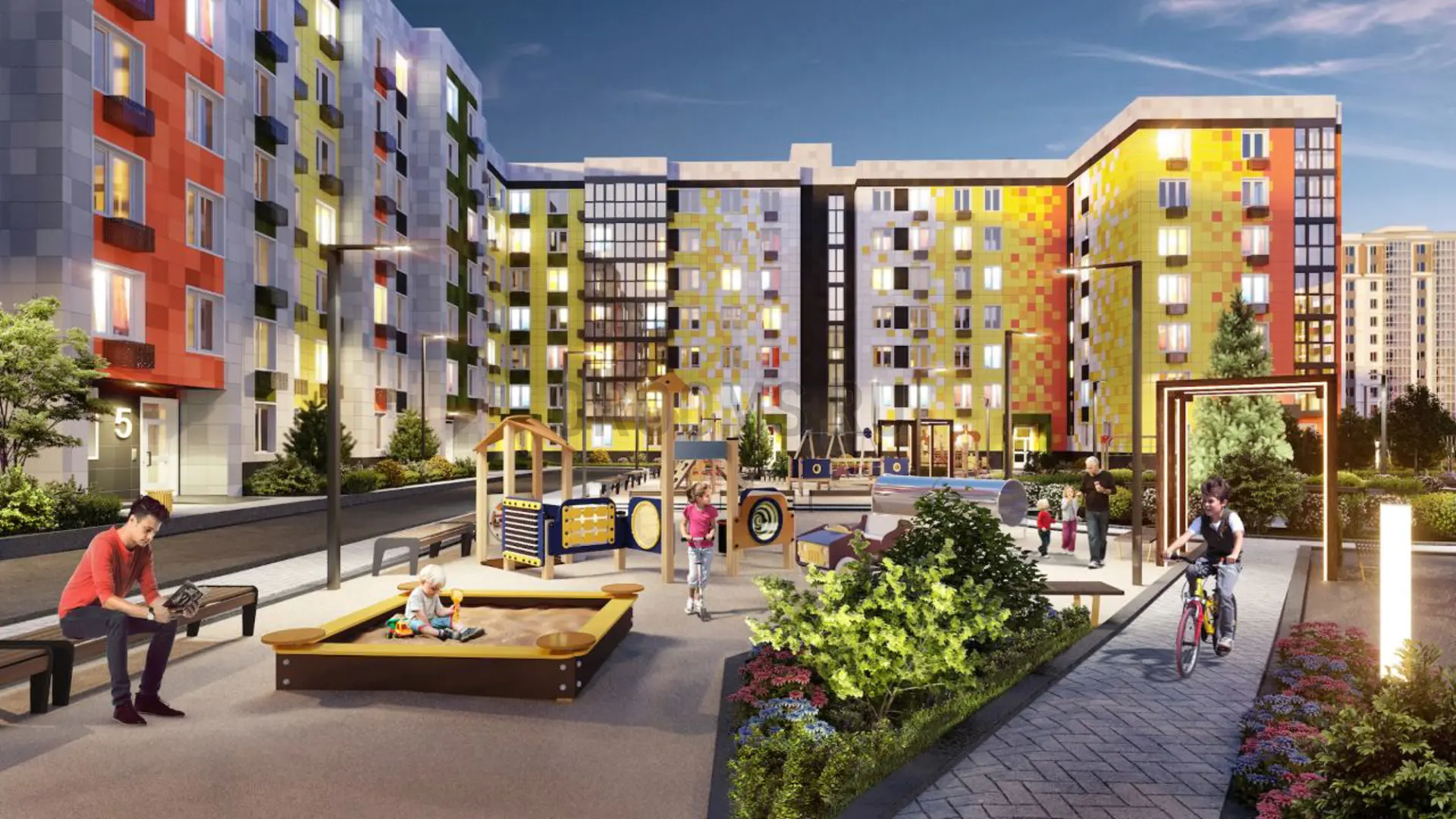 ЖК ЯРКИЙ | фото 18 | id-13548 ЖК ЯРКИЙ - новостройка комфорт-класса | фото 18 | id-13548