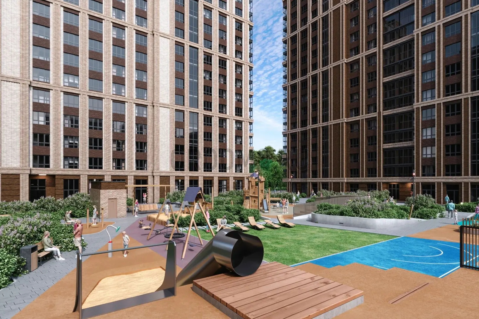 КВАРТАЛ НА РОССИЙСКОЙ | фото 4 | id-17689 КВАРТАЛ НА РОССИЙСКОЙ - новостройка комфорт-класса | фото 4 | id-17689