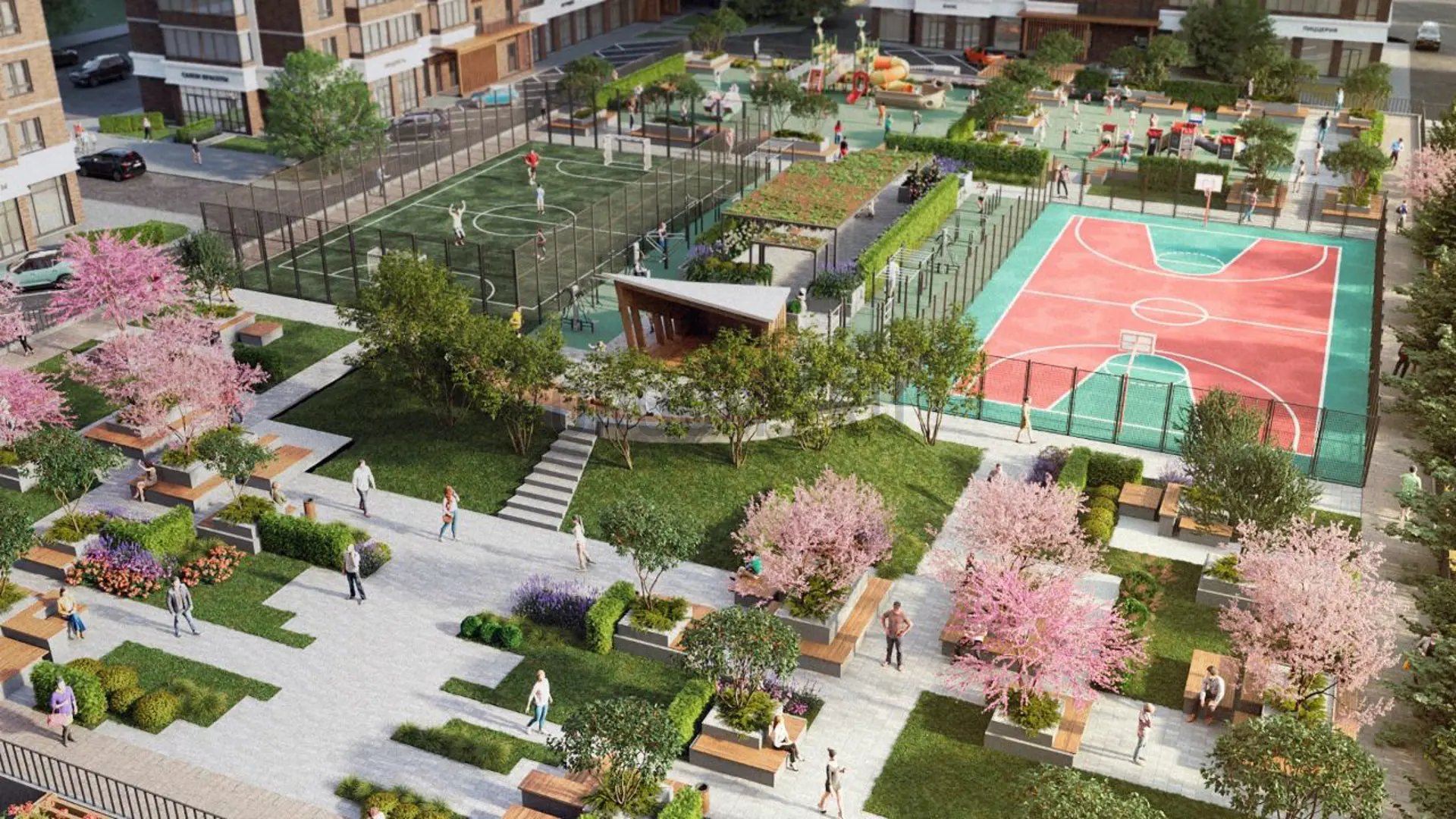 ЖК ПАРК ПОБЕДЫ | фото 7 | id-13430 ЖК ПАРК ПОБЕДЫ - новостройка комфорт-класса | фото 7 | id-13430