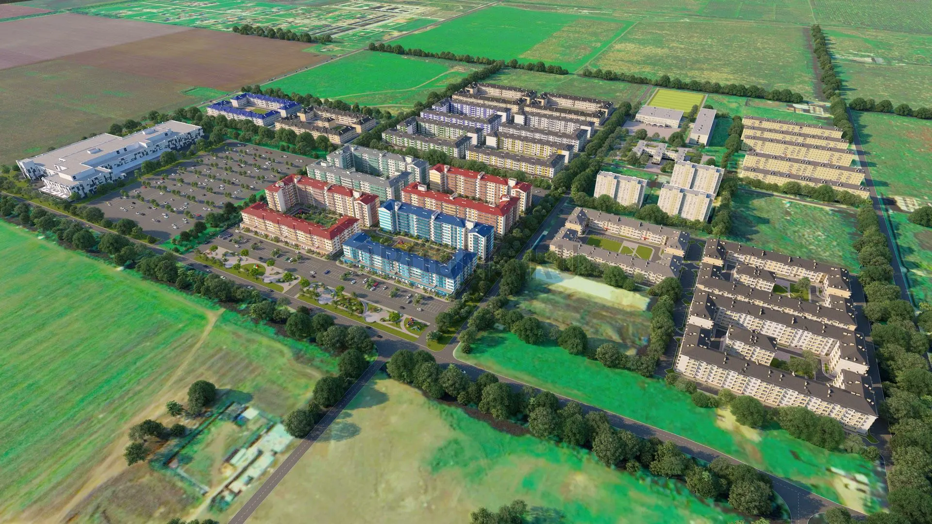 ЖК КРАСКИ | id-14373 ЖК КРАСКИ - новостройка комфорт-класса | id-14373