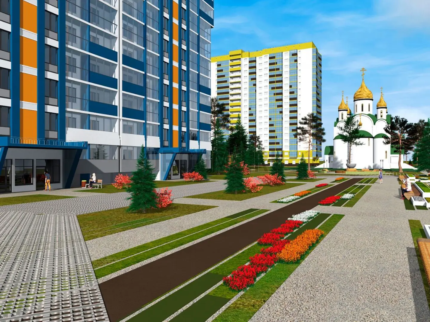 ЖК СОСНОВЫЙ БОР | фото 2 | id-13845 ЖК СОСНОВЫЙ БОР - новостройка эконом-класса | фото 2 | id-13845