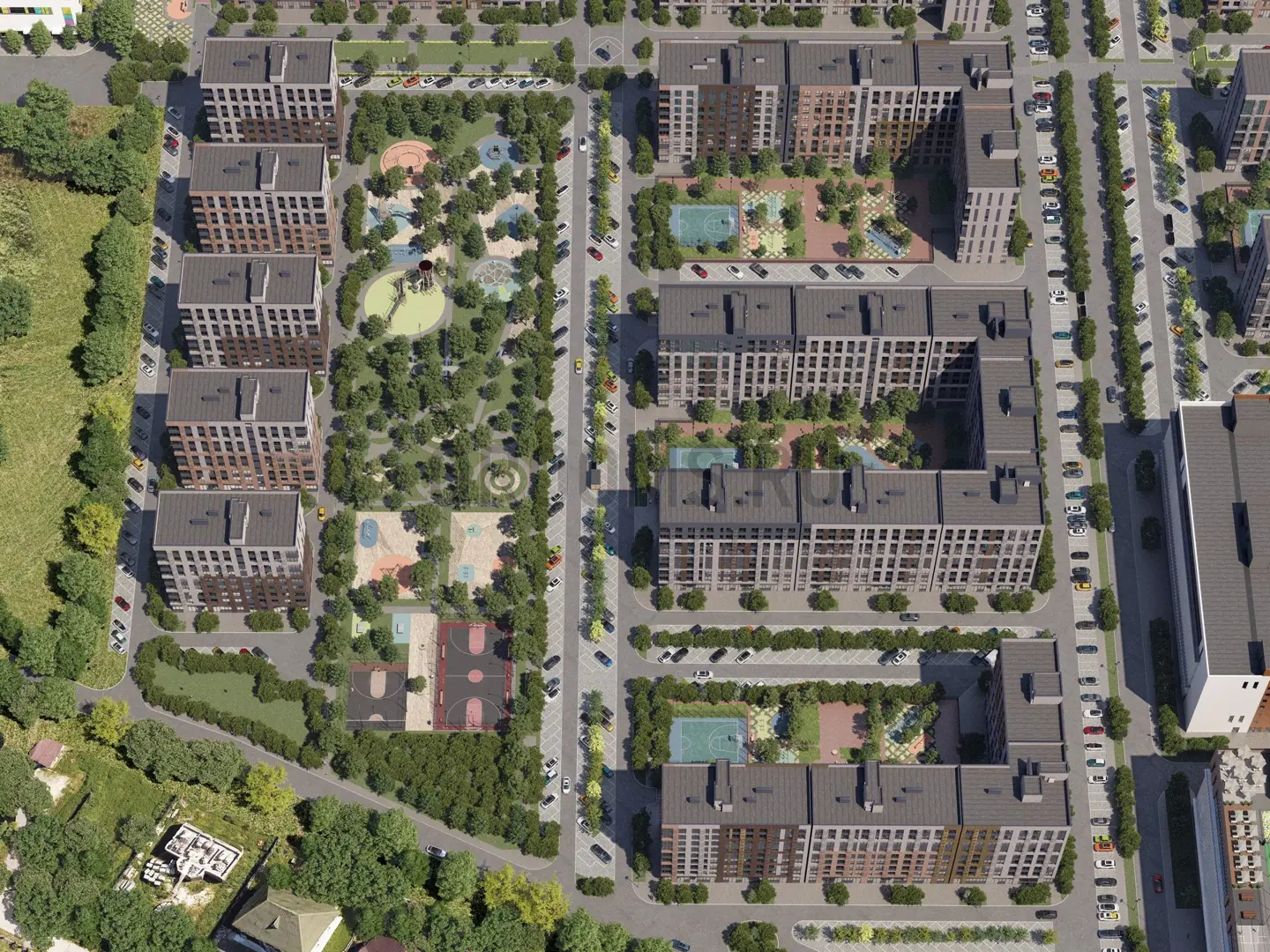 ЖК ЗЕЛЕНАЯ ТЕРРИТОРИЯ | фото 49 | id-16300 ЖК ЗЕЛЕНАЯ ТЕРРИТОРИЯ - новостройка комфорт-класса | фото 49 | id-16300