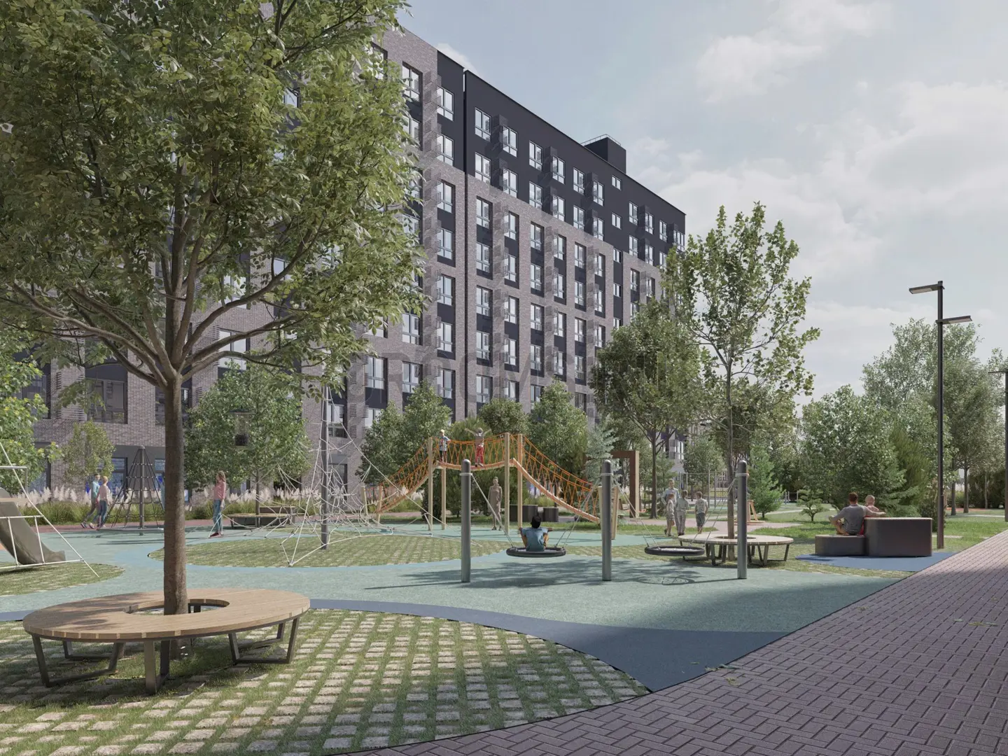 ЖК ЗЕЛЕНАЯ ТЕРРИТОРИЯ | фото 7 | id-16300 ЖК ЗЕЛЕНАЯ ТЕРРИТОРИЯ - новостройка комфорт-класса | фото 7 | id-16300