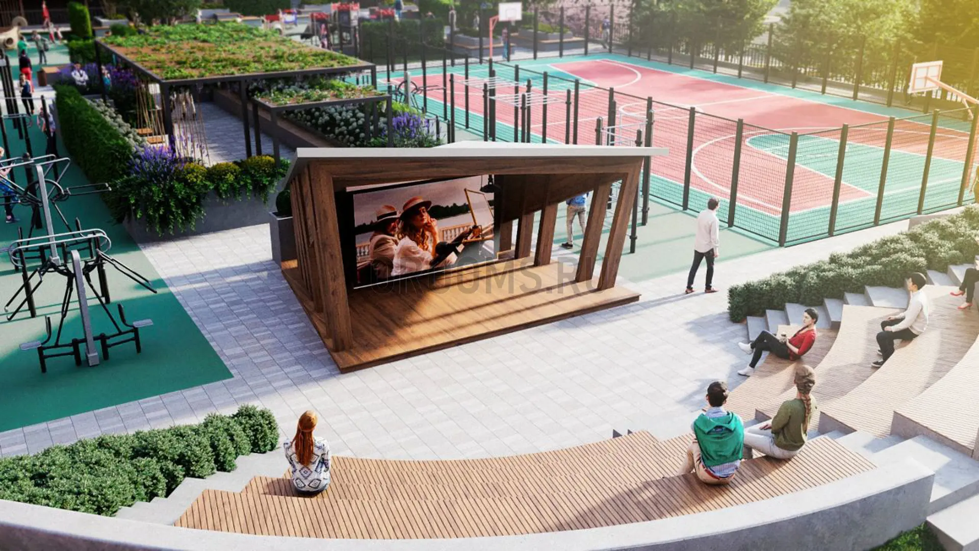 ЖК ПАРК ПОБЕДЫ | фото 16 | id-13430 ЖК ПАРК ПОБЕДЫ - новостройка комфорт-класса | фото 16 | id-13430