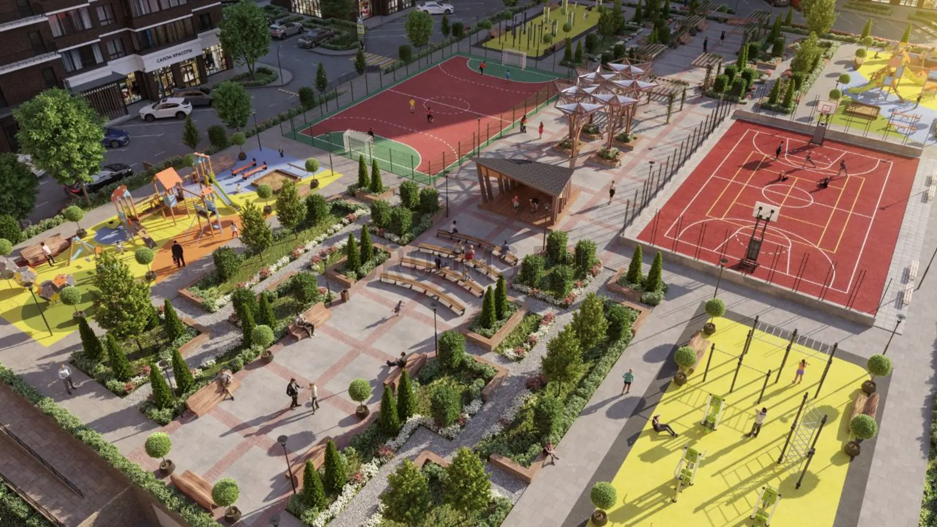 ЖК ПАРК ПОБЕДЫ | фото 6 | id-13430 ЖК ПАРК ПОБЕДЫ - новостройка комфорт-класса | фото 6 | id-13430