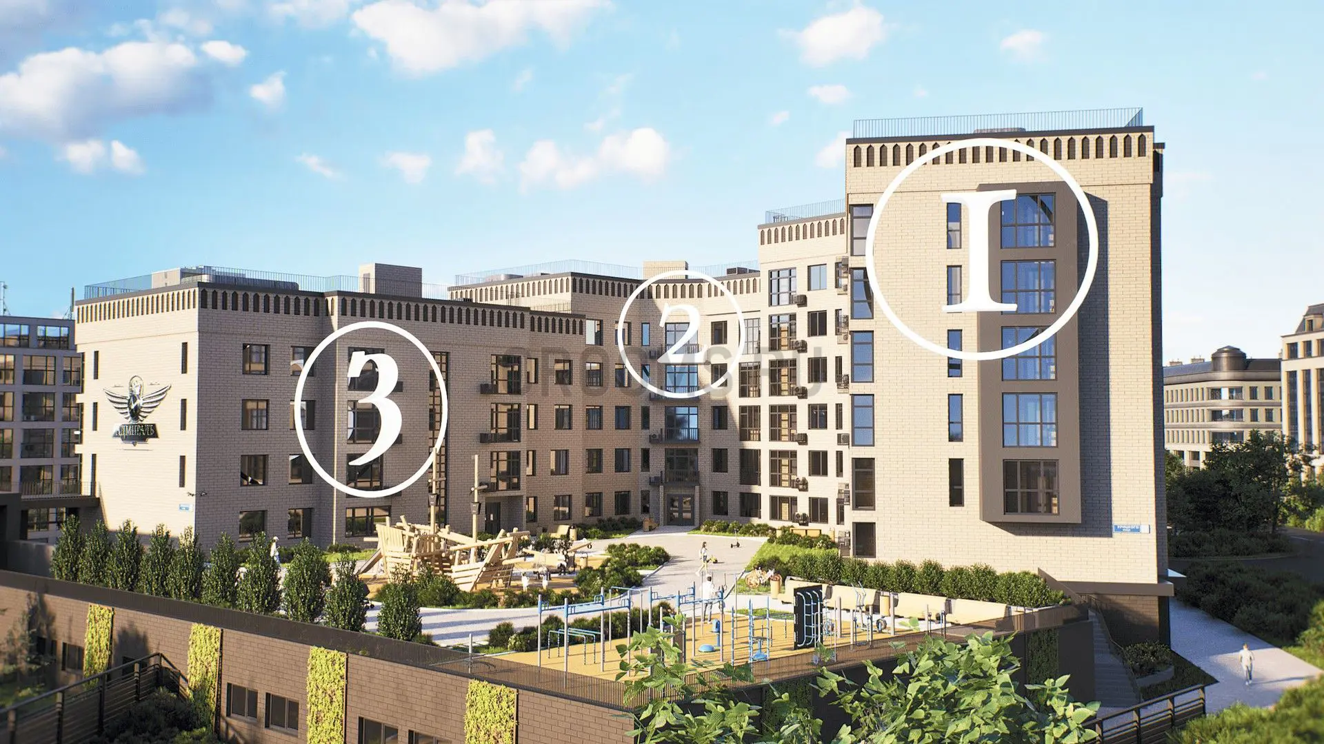 ЖК АДМИРАЛ | фото 6 | id-18094 ЖК АДМИРАЛ - новостройка комфорт-класса | фото 6 | id-18094