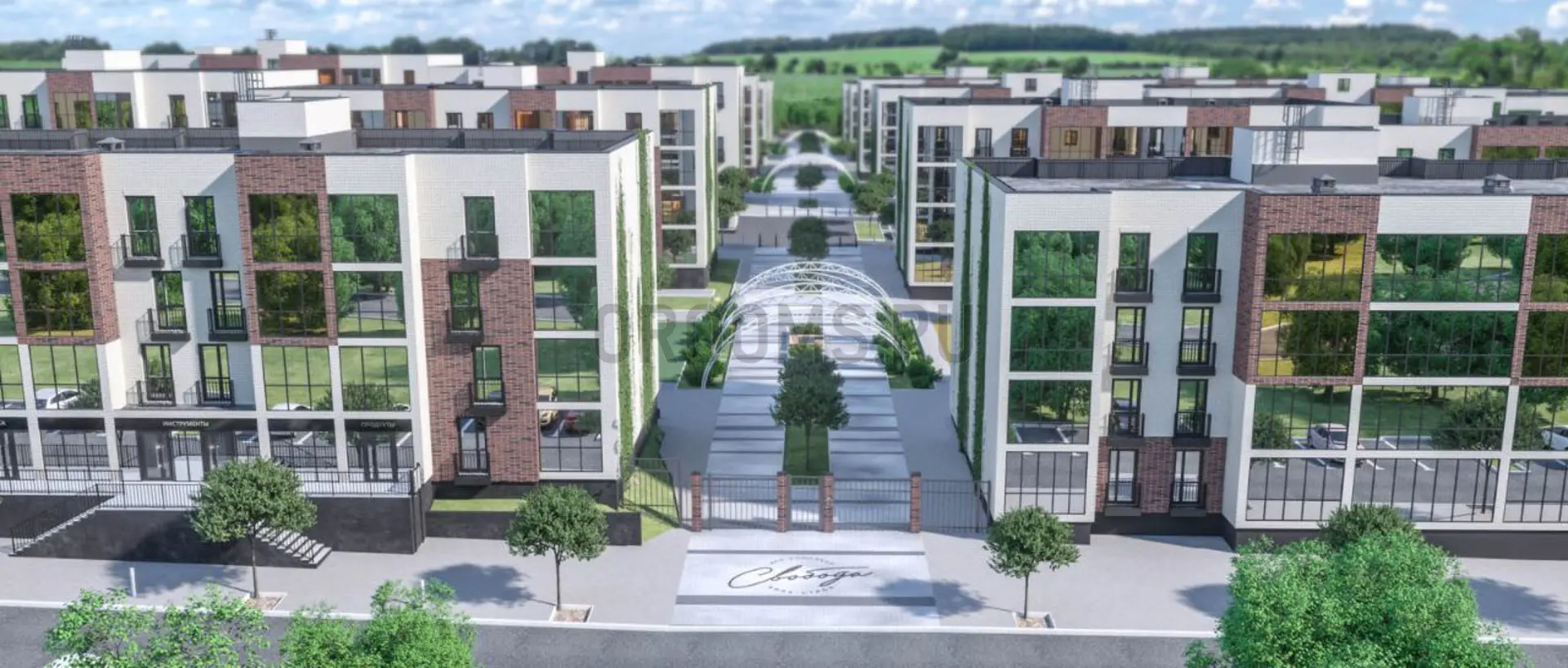 ЖК СВОБОДА | фото 2 | id-2683 ЖК СВОБОДА - новостройка комфорт-класса | фото 2 | id-2683