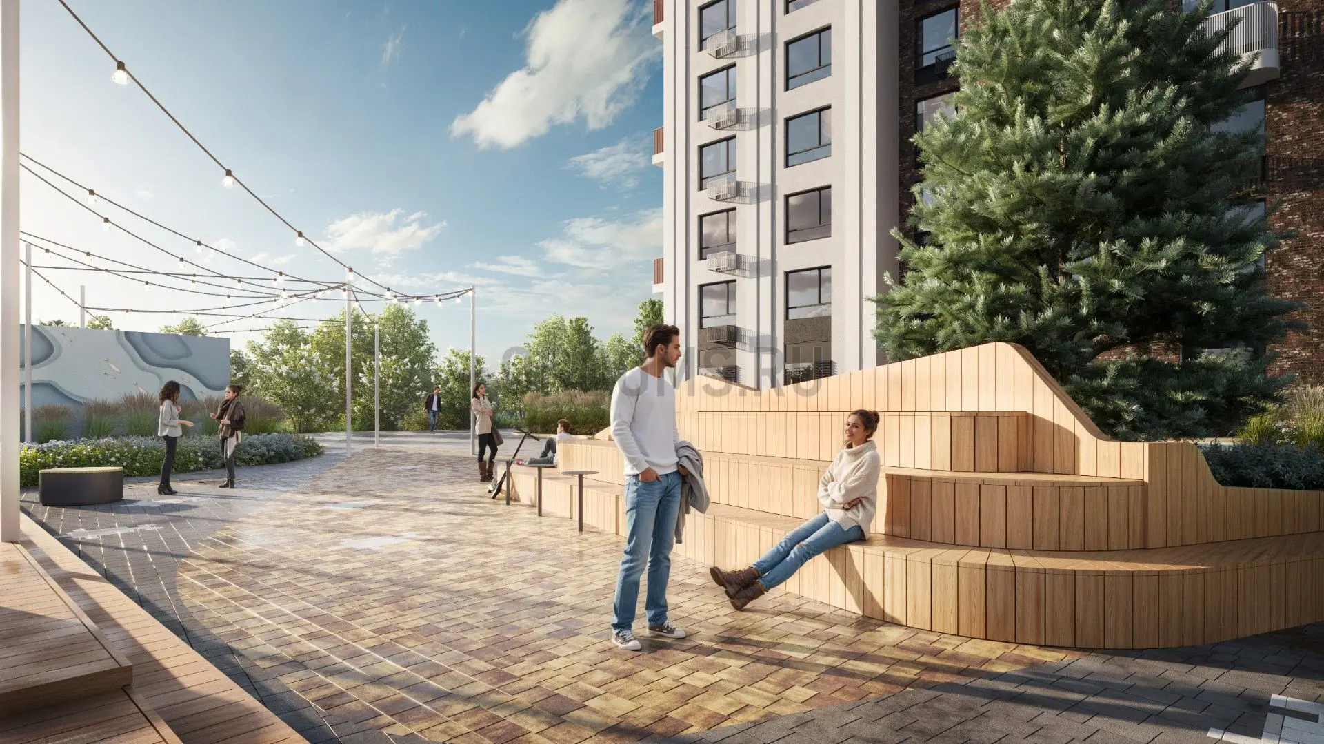 ЖК СТРАНА БЕРЕГОВАЯ | фото 18 | id-18303 ЖК СТРАНА БЕРЕГОВАЯ - новостройка комфорт-класса | фото 18 | id-18303