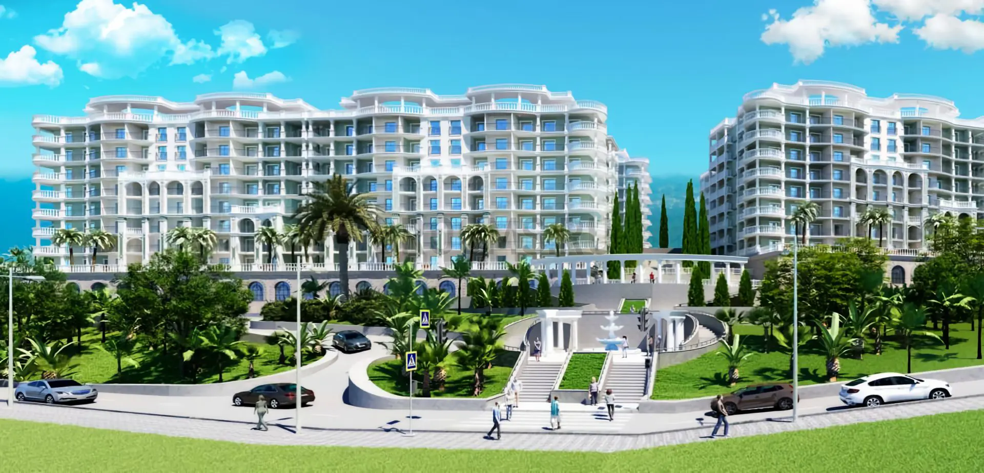 АПАРТ-ОТЕЛЬ MARINE GARDEN SOCHI | фото 2 | id-17726 АПАРТ-ОТЕЛЬ MARINE GARDEN SOCHI - новостройка бизнес-класса | фото 2 | id-17726