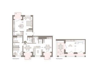 2-комн. кв. 177,9м² , 7 этаж - фото 1