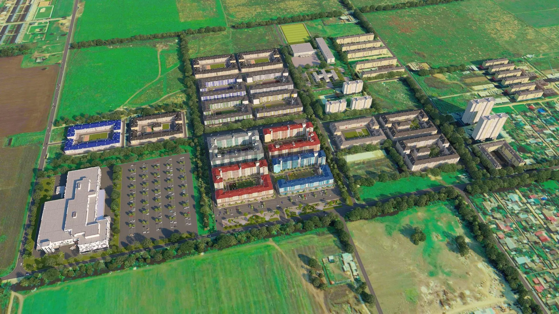 ЖК КРАСКИ | фото 3 | id-14373 ЖК КРАСКИ - новостройка комфорт-класса | фото 3 | id-14373