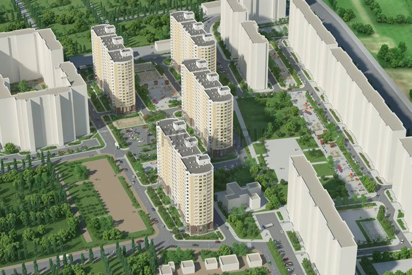 ЖК ЮЖНЫЙ | фото 3 | id-17932 ЖК ЮЖНЫЙ - новостройка эконом-класса | фото 3 | id-17932