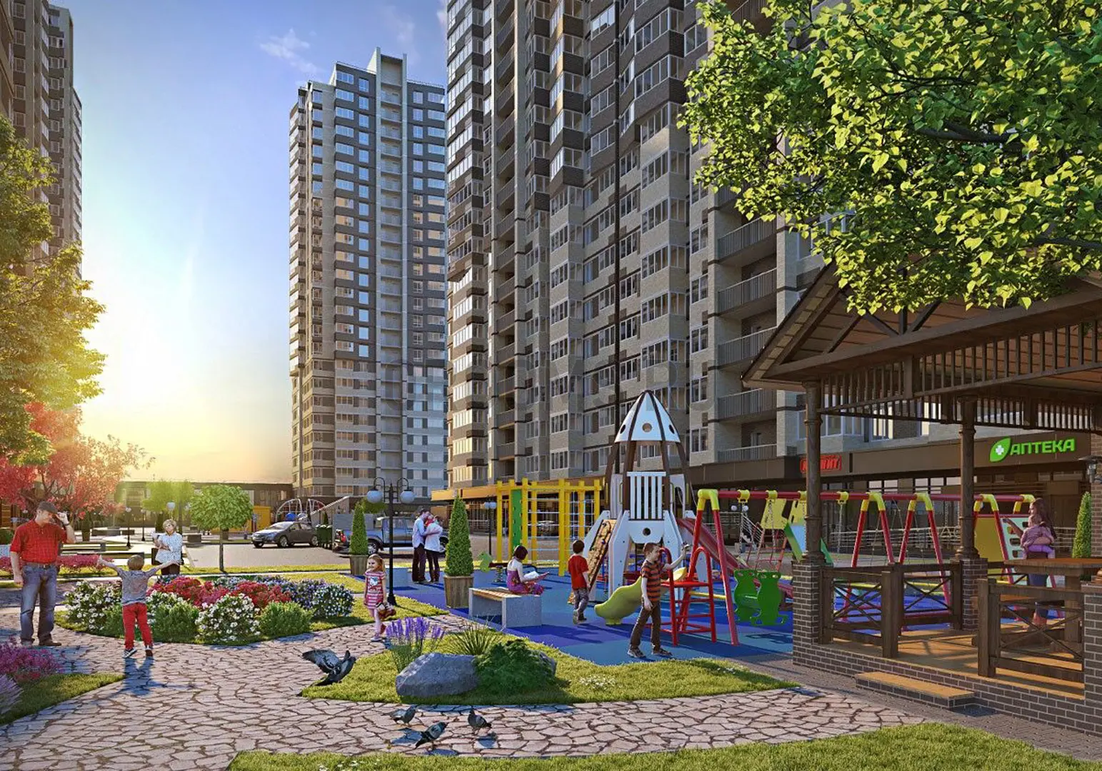 ЖК ГАЛАКТИКА | фото 5 | id-14138 ЖК ГАЛАКТИКА - новостройка комфорт-класса | фото 5 | id-14138