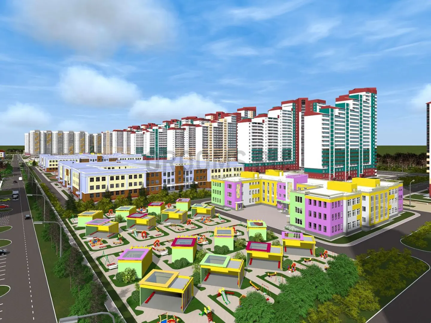 ЖК СОСНОВЫЙ БОР | фото 9 | id-13845 ЖК СОСНОВЫЙ БОР - новостройка эконом-класса | фото 9 | id-13845