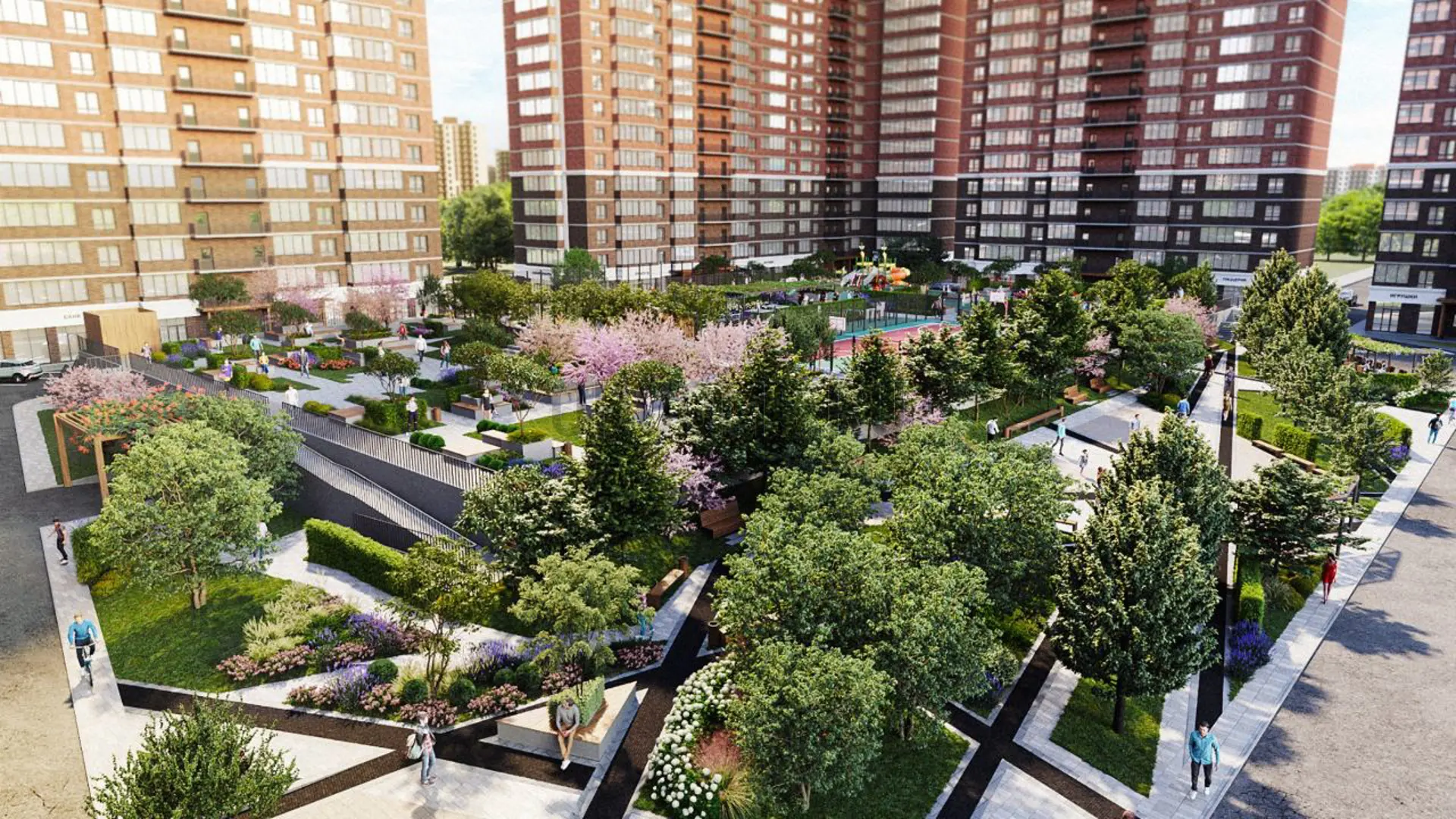 ЖК ПАРК ПОБЕДЫ | фото 14 | id-13430 ЖК ПАРК ПОБЕДЫ - новостройка комфорт-класса | фото 14 | id-13430