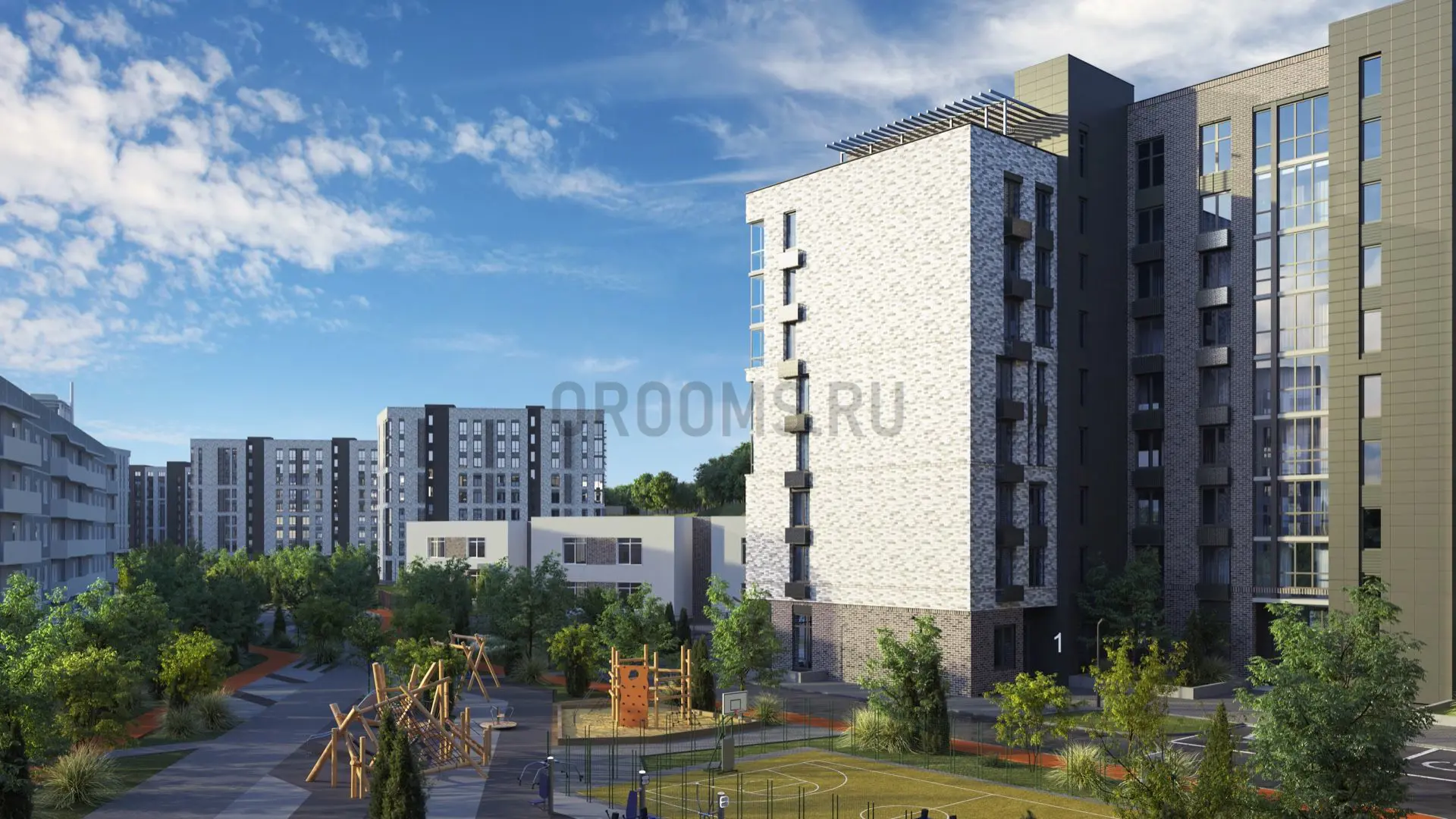 ЖК АЛТЫН ЯР | фото 2 | id-16127 ЖК АЛТЫН ЯР - новостройка комфорт-класса | фото 2 | id-16127