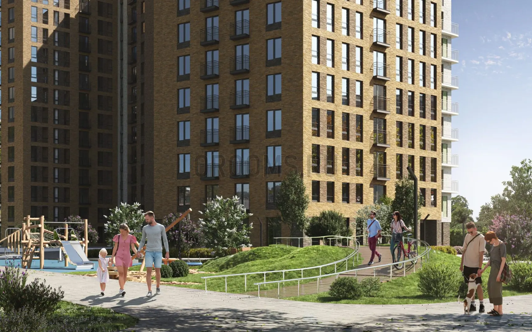 ЖК ЗЕЛЕНЫЙ ГОРОД | фото 3 | id-18205 ЖК ЗЕЛЕНЫЙ ГОРОД - новостройка комфорт-класса | фото 3 | id-18205