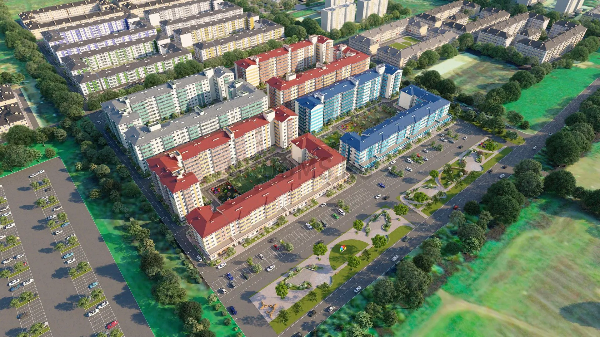 ЖК КРАСКИ | фото 10 | id-14373 ЖК КРАСКИ - новостройка комфорт-класса | фото 10 | id-14373