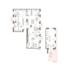 4-комн. кв. 293,8м² , 8 этаж - фото 3