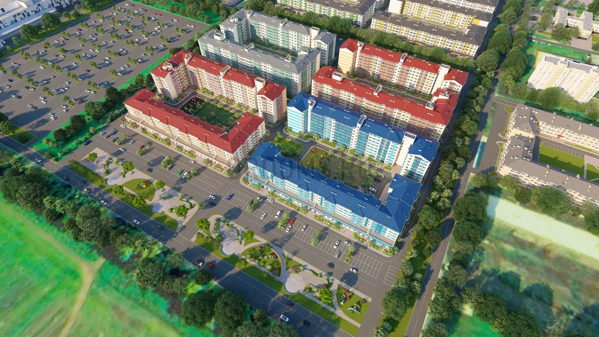 ЖК КРАСКИ | фото 6 | id-14373 ЖК КРАСКИ - новостройка комфорт-класса | фото 6 | id-14373