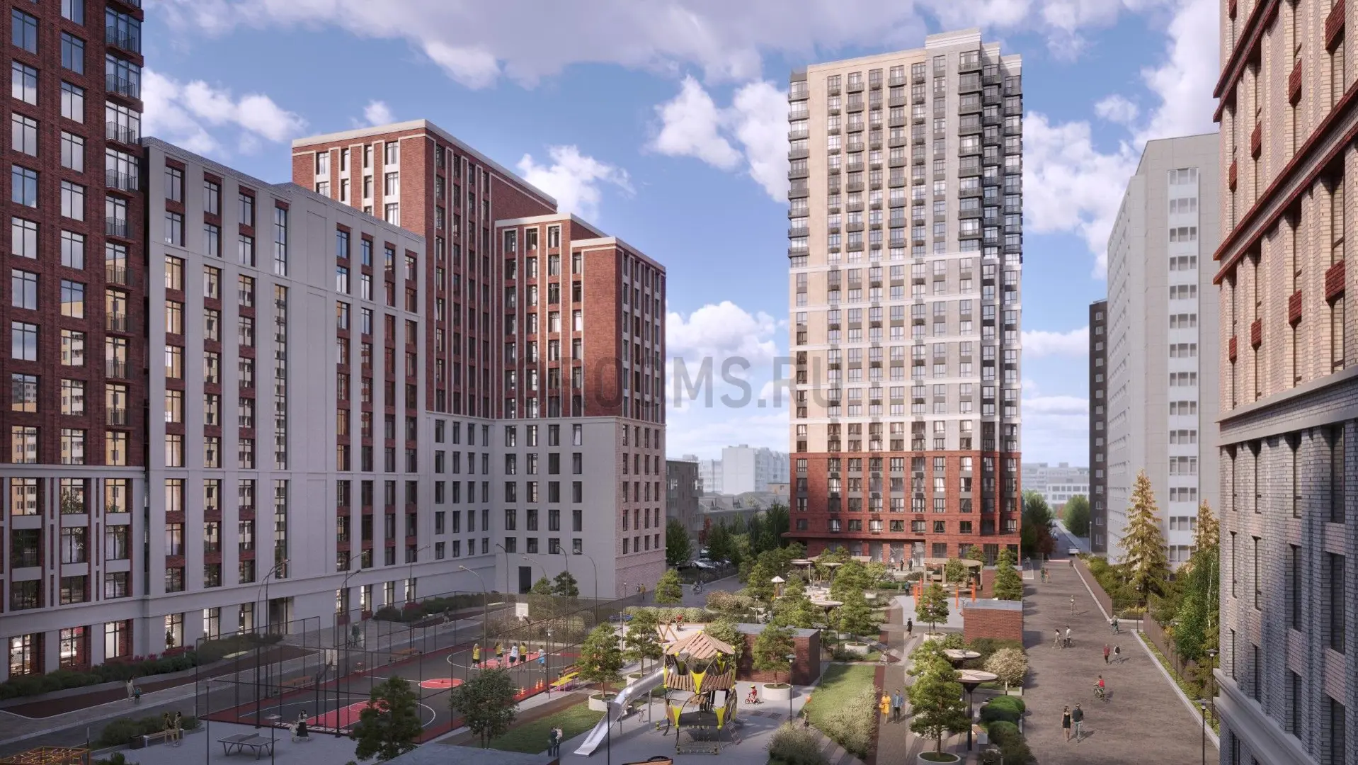 ЖК 19/56 КВАРТАЛЫ ТЕЛЕЦЕНТРА | фото 6 | id-17703 ЖК 19/56 КВАРТАЛЫ ТЕЛЕЦЕНТРА - новостройка комфорт-класса | фото 6 | id-17703