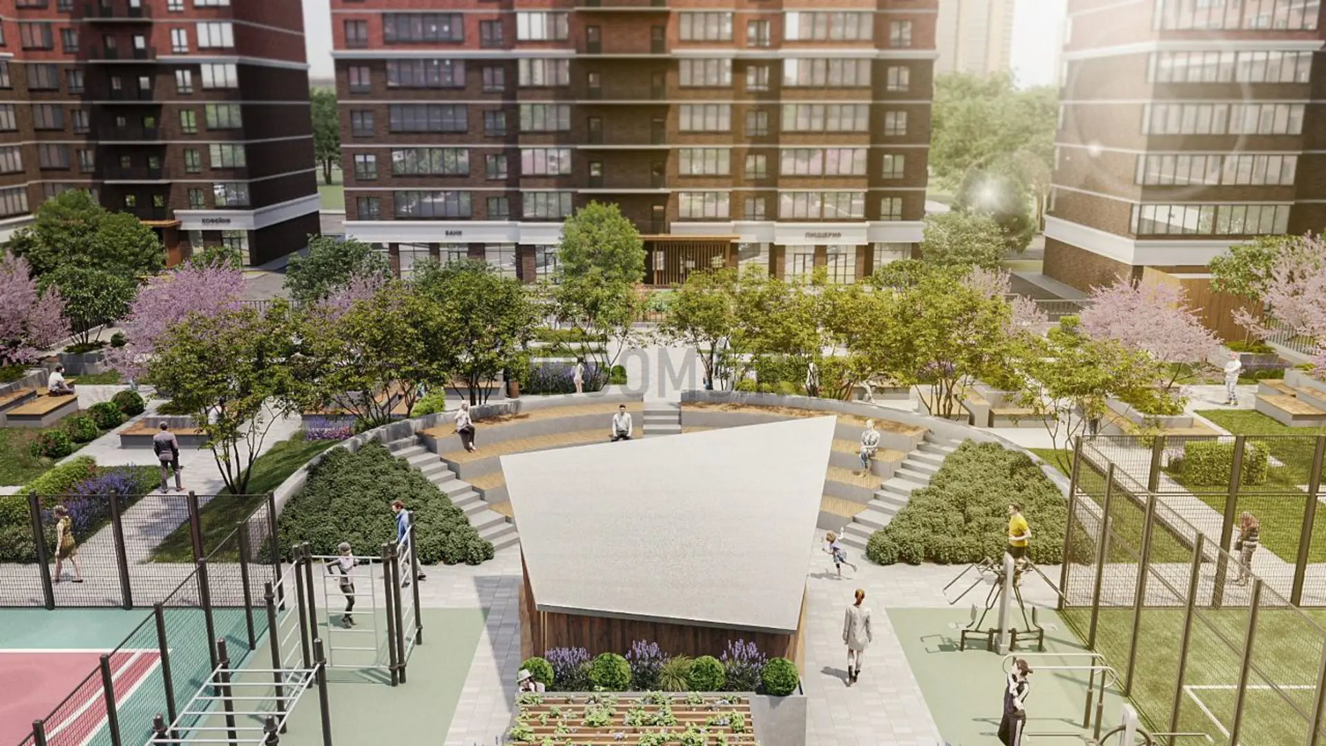 ЖК ПАРК ПОБЕДЫ | фото 5 | id-13430 ЖК ПАРК ПОБЕДЫ - новостройка комфорт-класса | фото 5 | id-13430