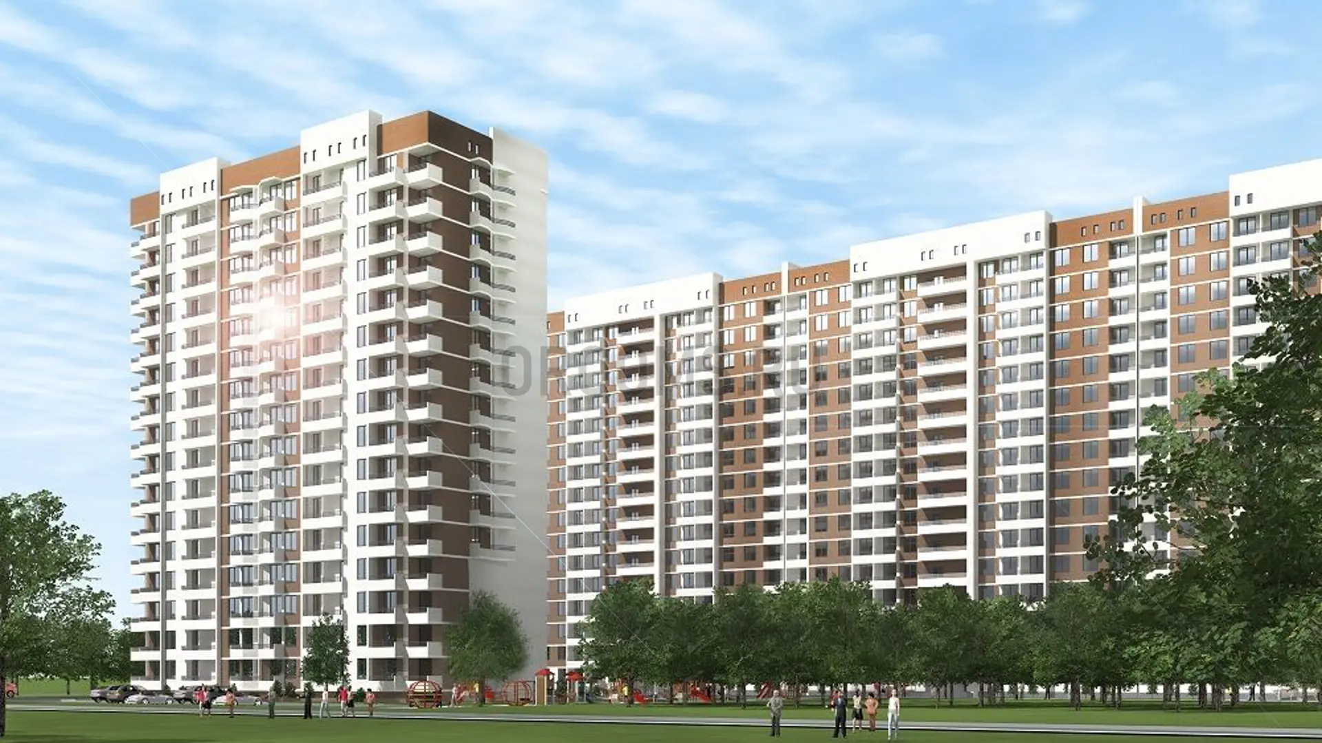 ЖК АКВАРЕЛИ | фото 2 | id-13506 ЖК АКВАРЕЛИ - новостройка эконом-класса | фото 2 | id-13506