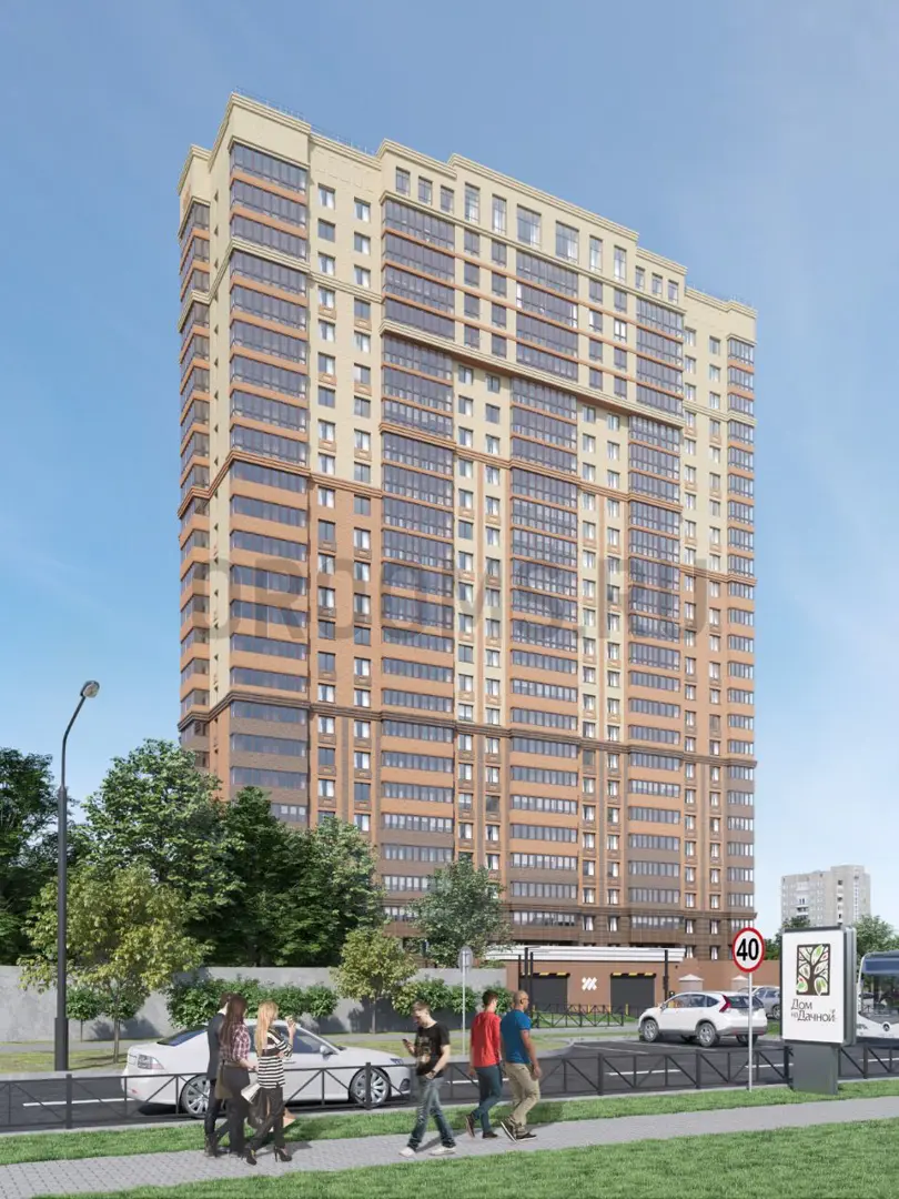 ЖК ДОМ НА ДАЧНОЙ | фото 2 | id-8679 ЖК ДОМ НА ДАЧНОЙ - новостройка эконом-класса | фото 2 | id-8679