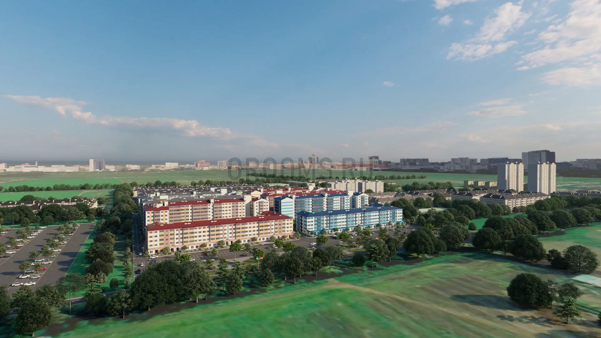 ЖК КРАСКИ | фото 7 | id-14373 ЖК КРАСКИ - новостройка комфорт-класса | фото 7 | id-14373