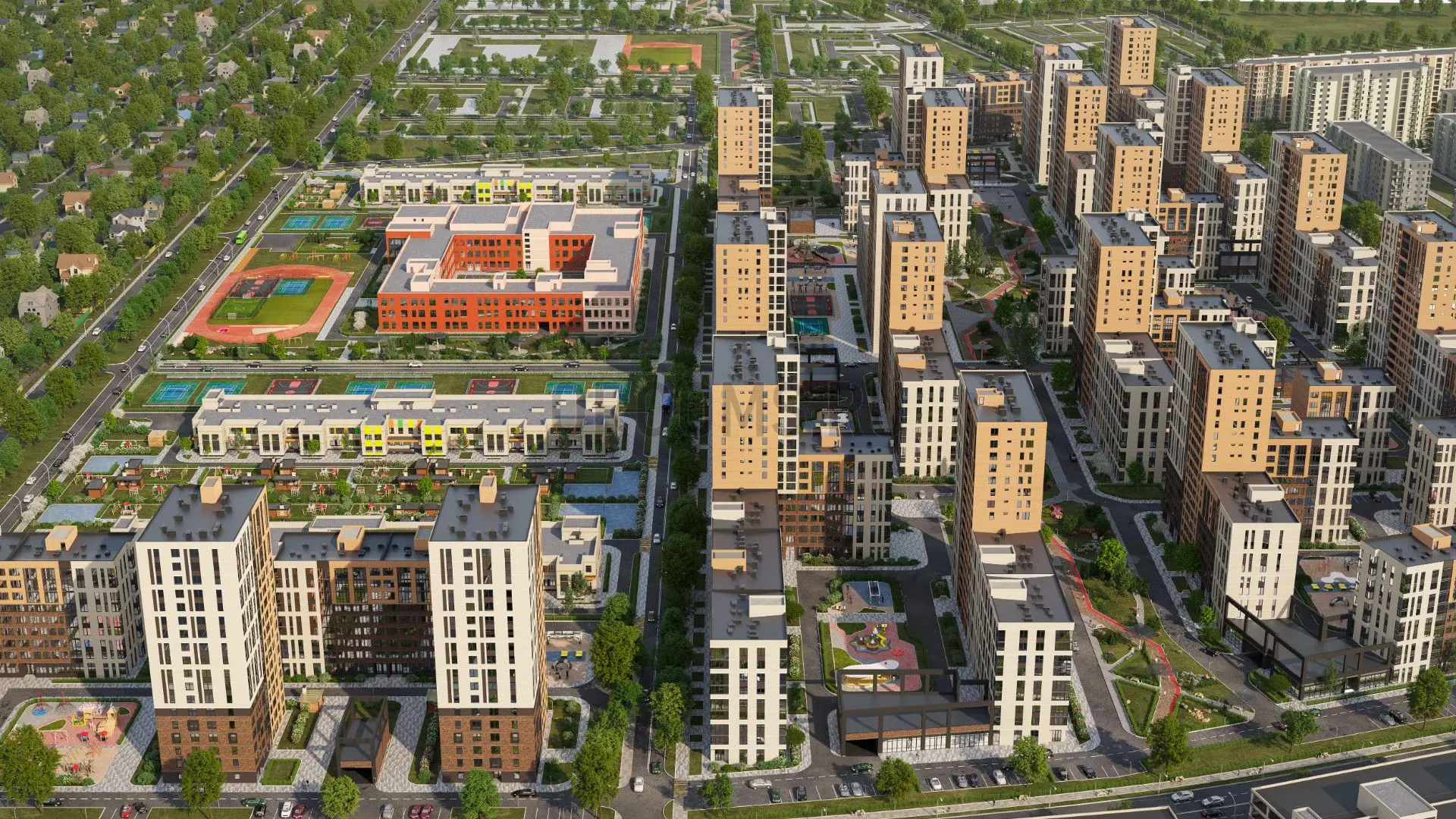 ЖК НАРОДНЫЕ КВАРТАЛЫ | фото 3 | id-17936 ЖК НАРОДНЫЕ КВАРТАЛЫ - новостройка комфорт-класса | фото 3 | id-17936