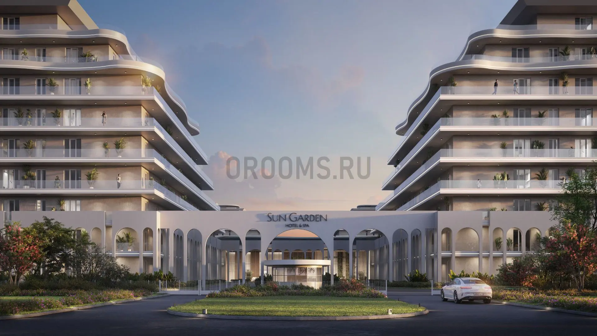 АПАРТ-ОТЕЛЬ SUN GARDEN HOTEL SPA | фото 3 | id-17615 АПАРТ-ОТЕЛЬ SUN GARDEN HOTEL SPA - новостройка элтиного класса | фото 3 | id-17615