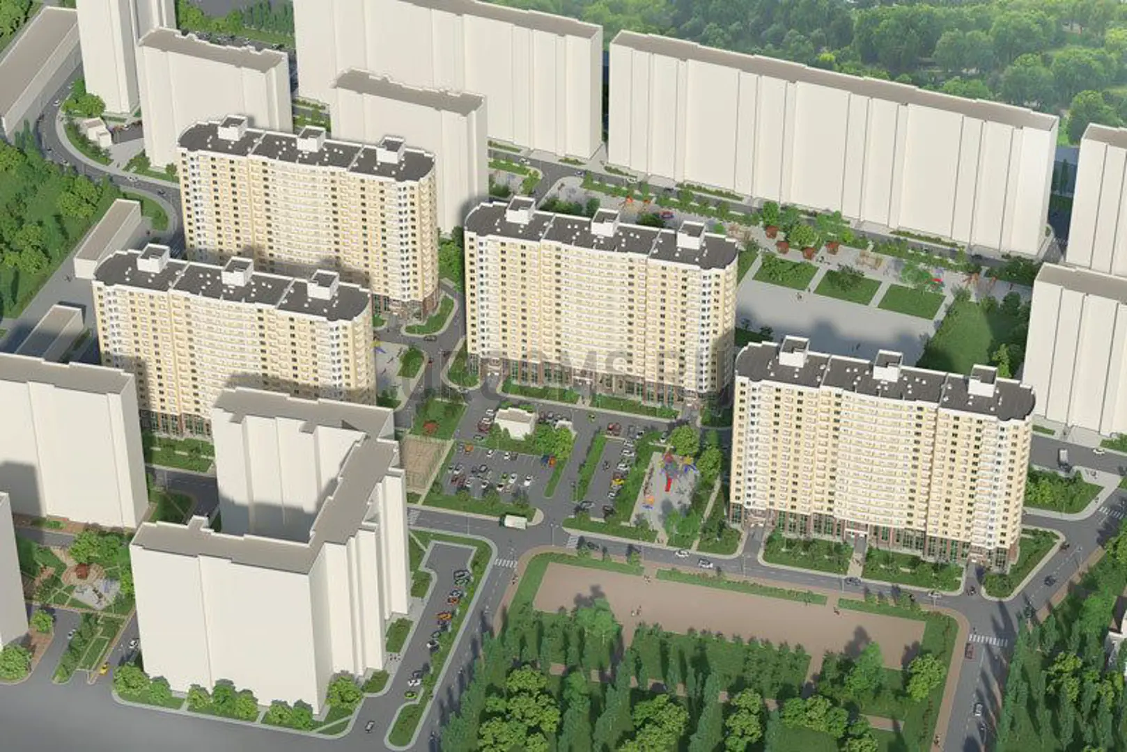 ЖК ЮЖНЫЙ | фото 2 | id-17932 ЖК ЮЖНЫЙ - новостройка эконом-класса | фото 2 | id-17932