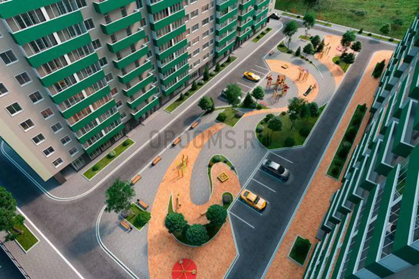 ЖК ГРИН ПАРК | фото 2 | id-13637 ЖК ГРИН ПАРК - новостройка комфорт-класса | фото 2 | id-13637