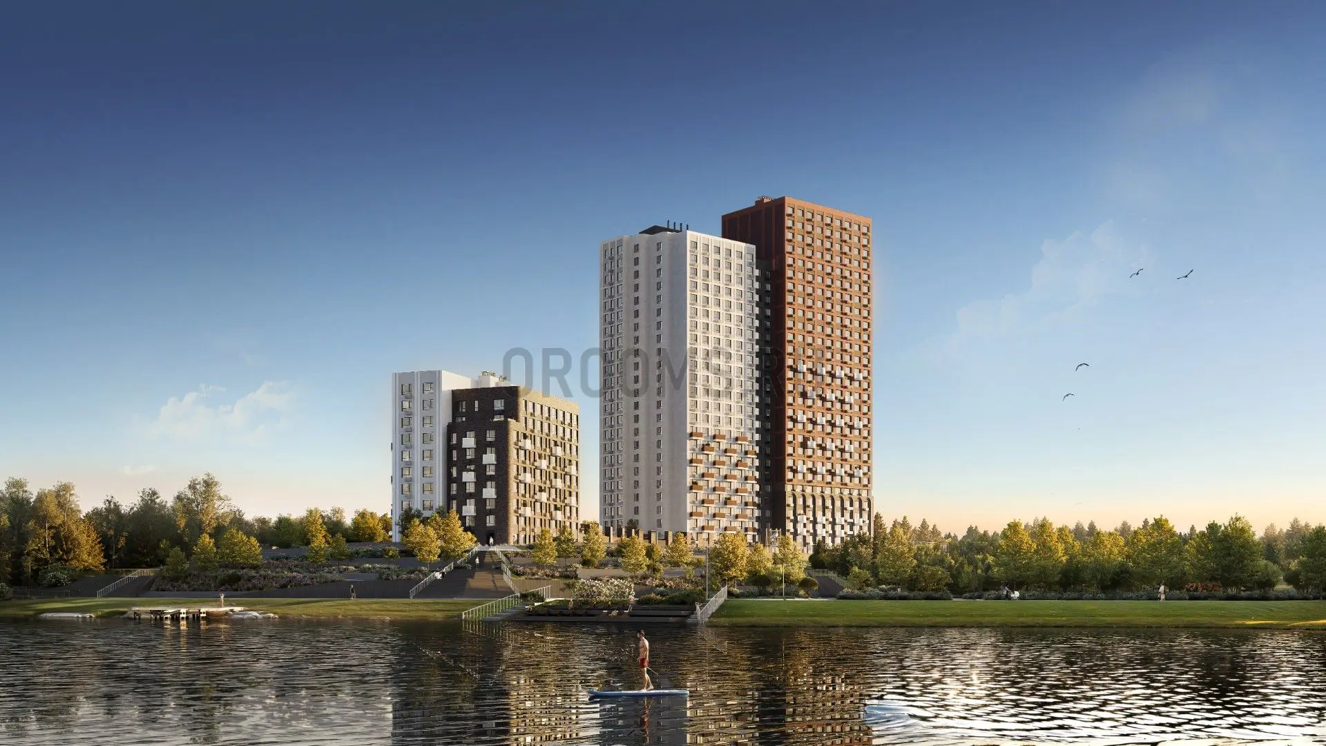 ЖК СТРАНА БЕРЕГОВАЯ | фото 3 | id-18303 ЖК СТРАНА БЕРЕГОВАЯ - новостройка комфорт-класса | фото 3 | id-18303