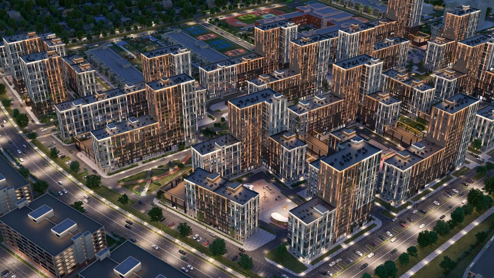 ЖК НАРОДНЫЕ КВАРТАЛЫ | фото 4 | id-17936 ЖК НАРОДНЫЕ КВАРТАЛЫ - новостройка комфорт-класса | фото 4 | id-17936