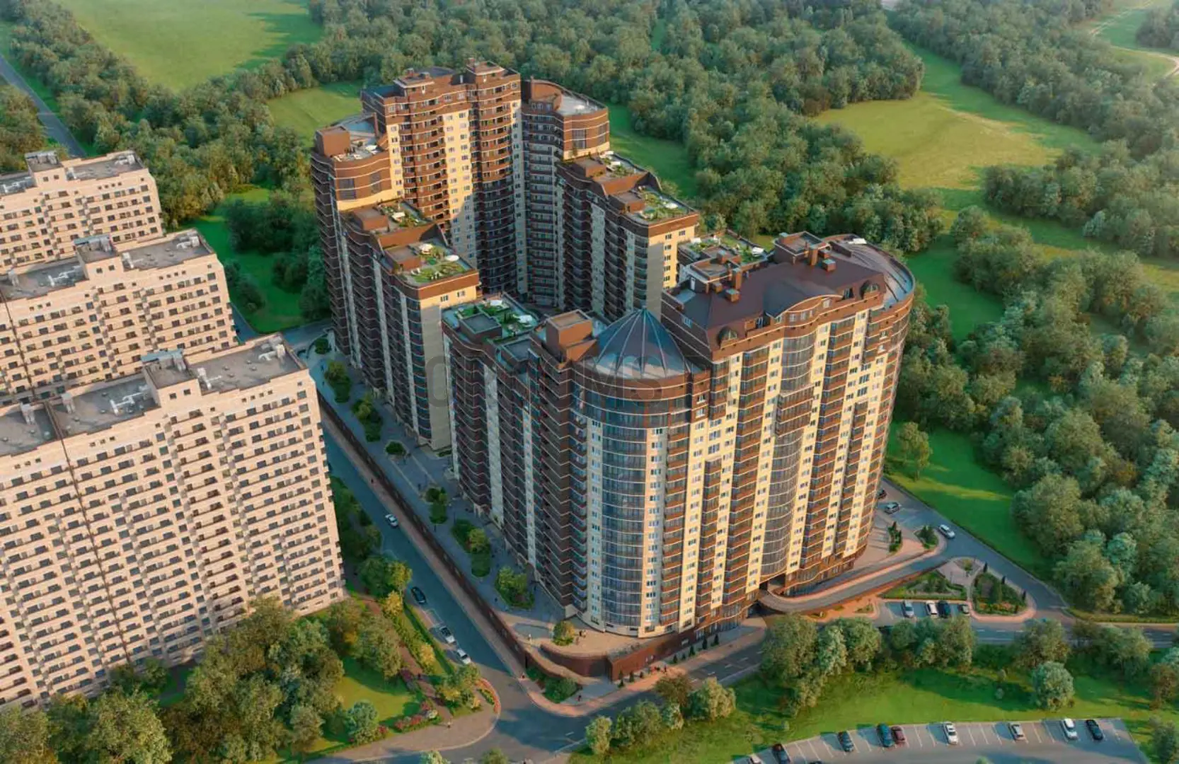 ЖК КАСКАД | фото 2 | id-13499 ЖК КАСКАД - новостройка бизнес-класса | фото 2 | id-13499