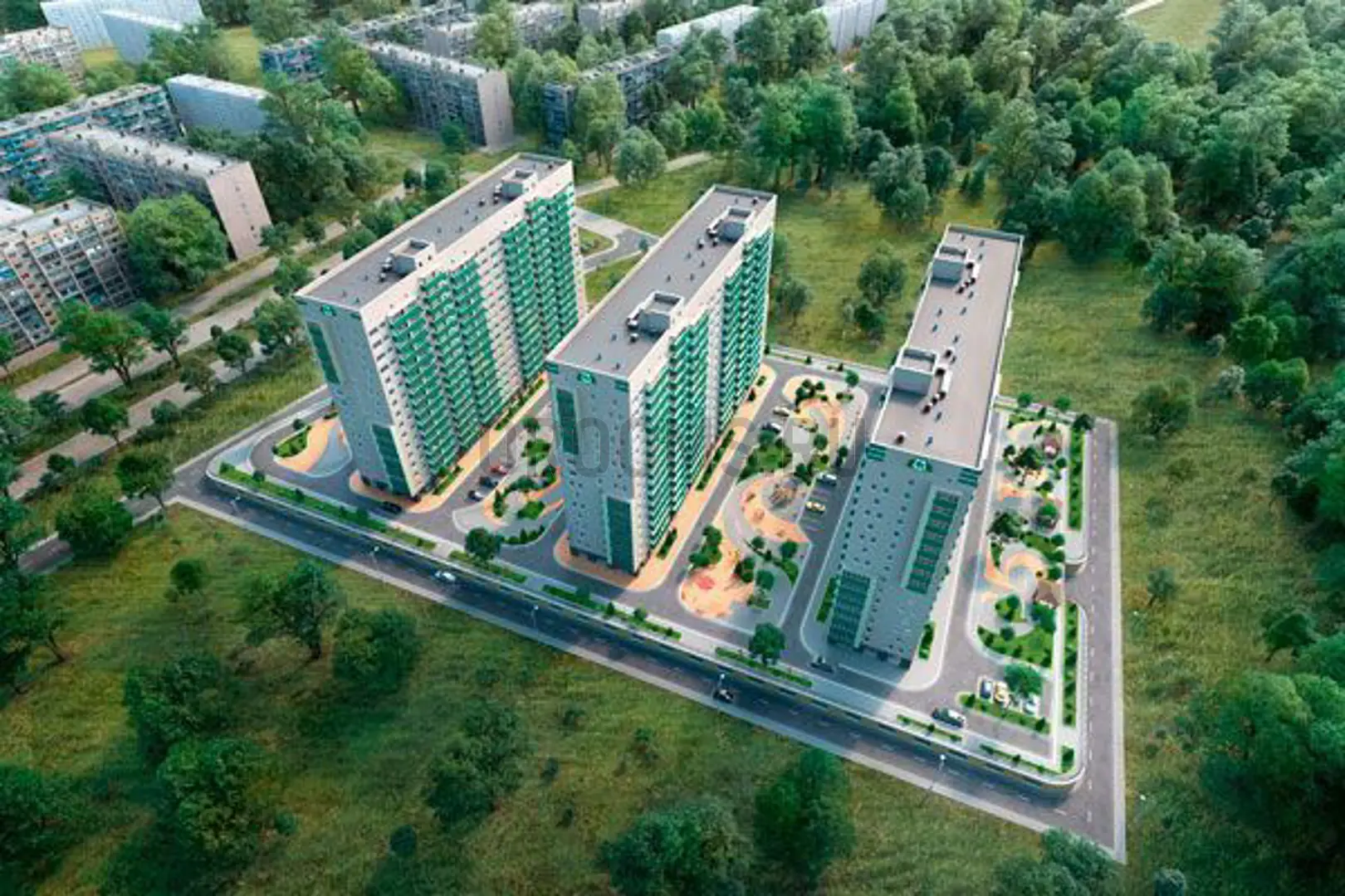 ЖК ГРИН ПАРК | фото 5 | id-13637 ЖК ГРИН ПАРК - новостройка комфорт-класса | фото 5 | id-13637