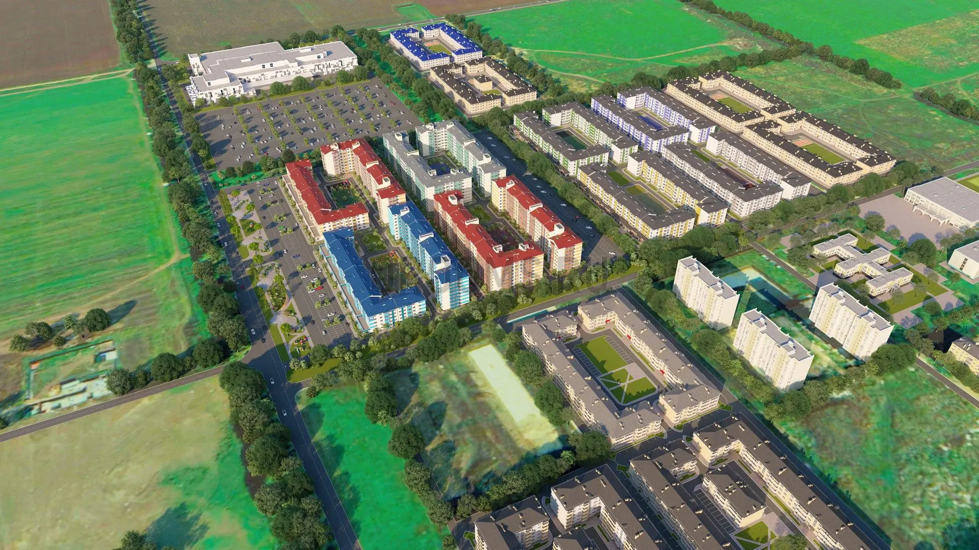 ЖК КРАСКИ | фото 5 | id-14373 ЖК КРАСКИ - новостройка комфорт-класса | фото 5 | id-14373