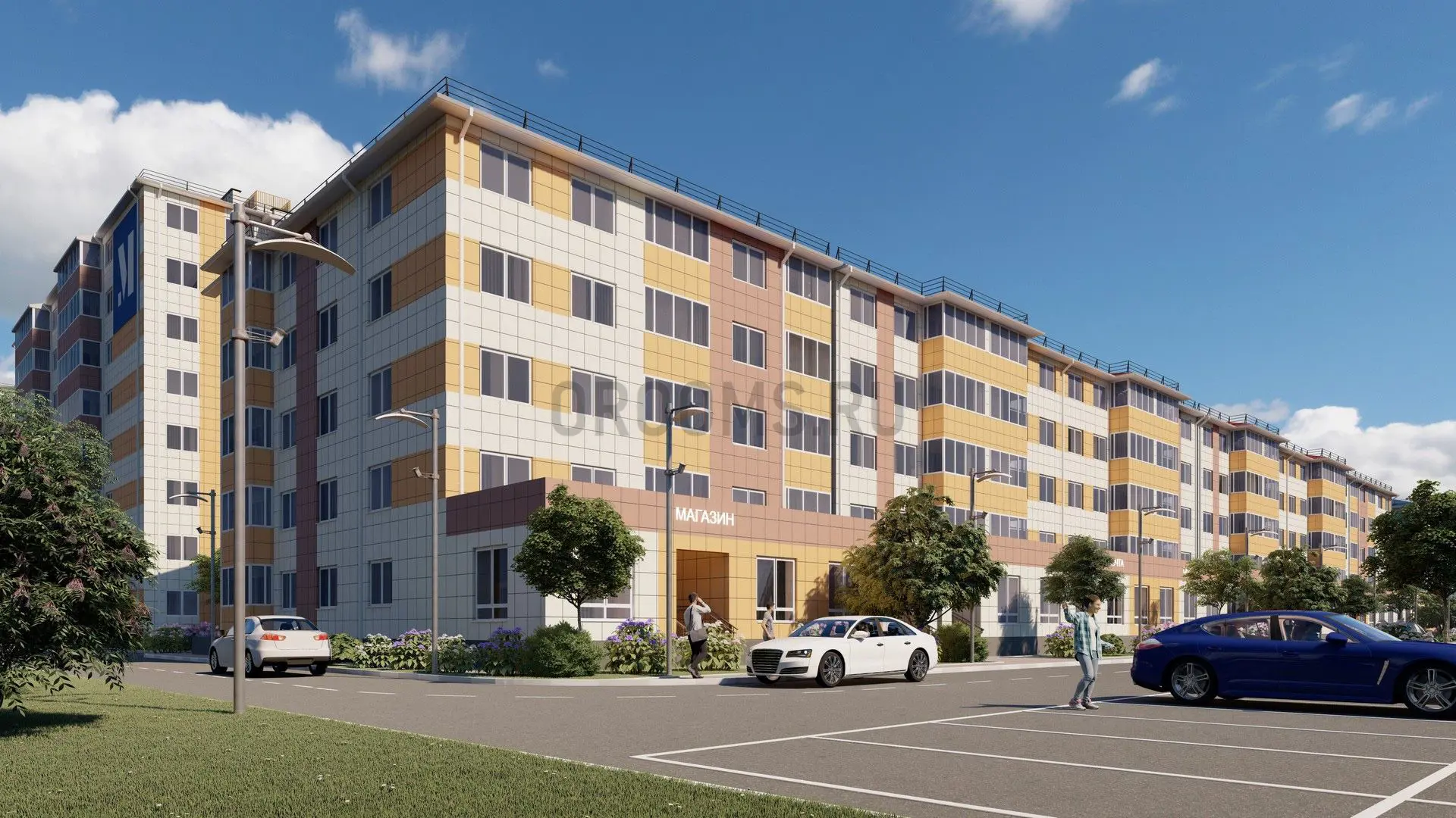 ЖК КРАСКИ | фото 11 | id-14373 ЖК КРАСКИ - новостройка комфорт-класса | фото 11 | id-14373