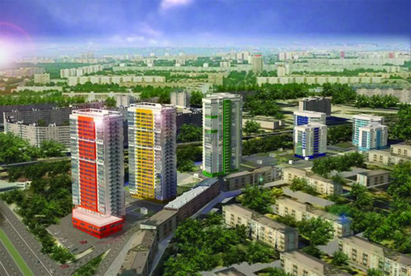 ЖК ИЗУМРУДНЫЙ ГОРОД | фото 6 | id-2766 ЖК ИЗУМРУДНЫЙ ГОРОД - новостройка эконом-класса | фото 6 | id-2766