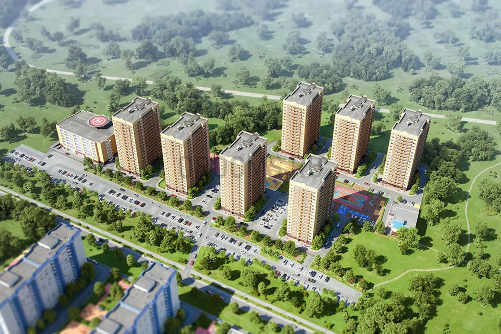 ЖК ЦВЕТЫ | фото 6 | id-13494 ЖК ЦВЕТЫ - новостройка комфорт-класса | фото 6 | id-13494