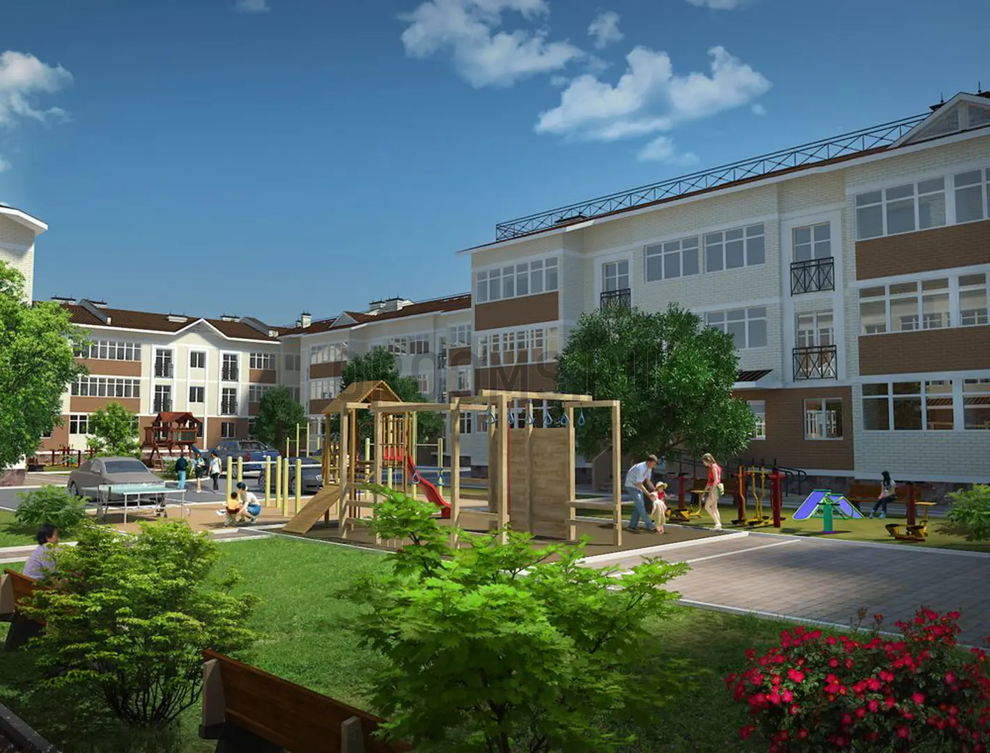 ЖК УСАДЬБА | фото 3 | id-13932 ЖК УСАДЬБА - новостройка эконом-класса | фото 3 | id-13932