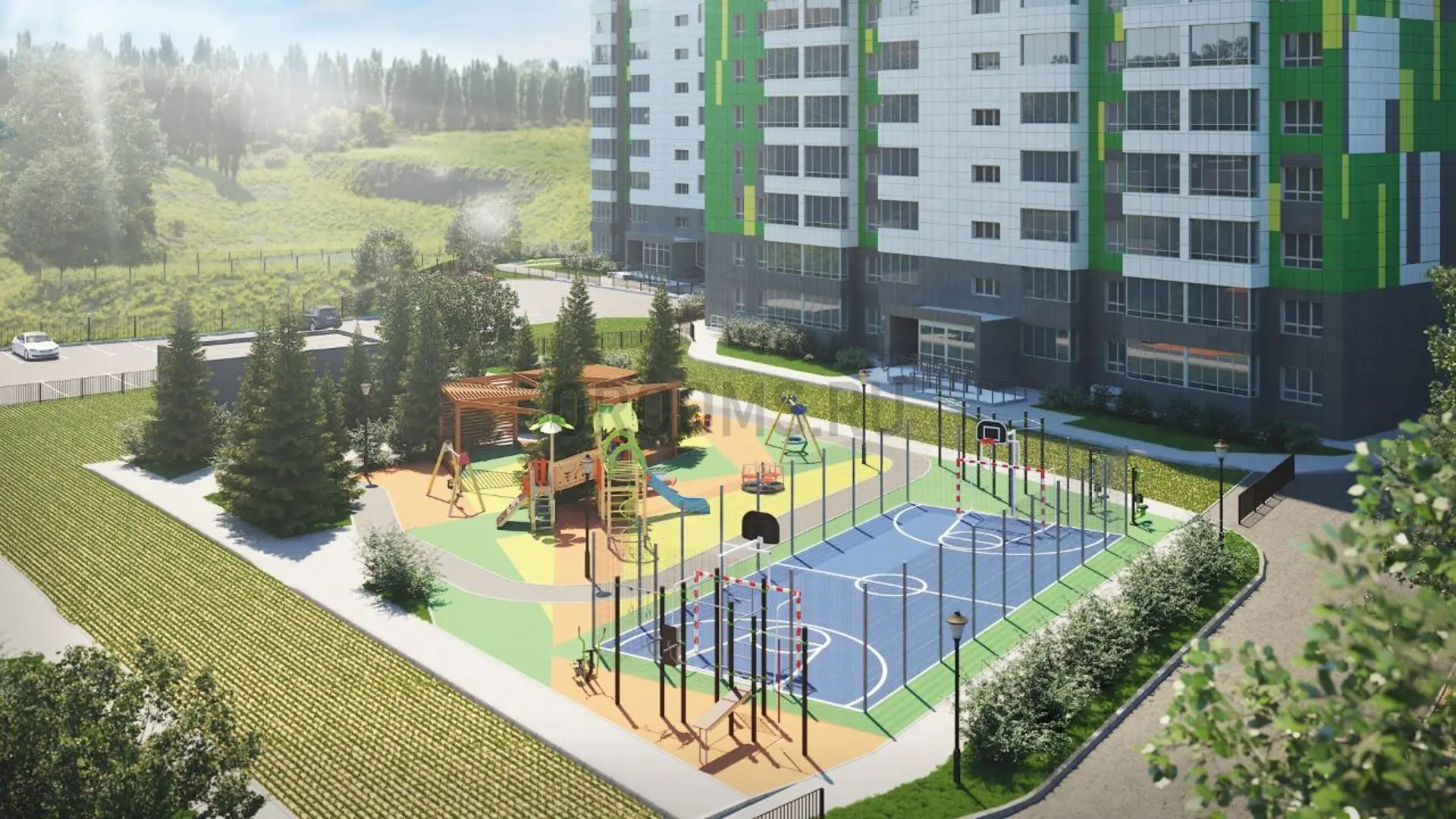 ЖК АКАЦИЯ НА ЛЕЖЕНА | фото 2 | id-14077 ЖК АКАЦИЯ НА ЛЕЖЕНА - новостройка эконом-класса | фото 2 | id-14077