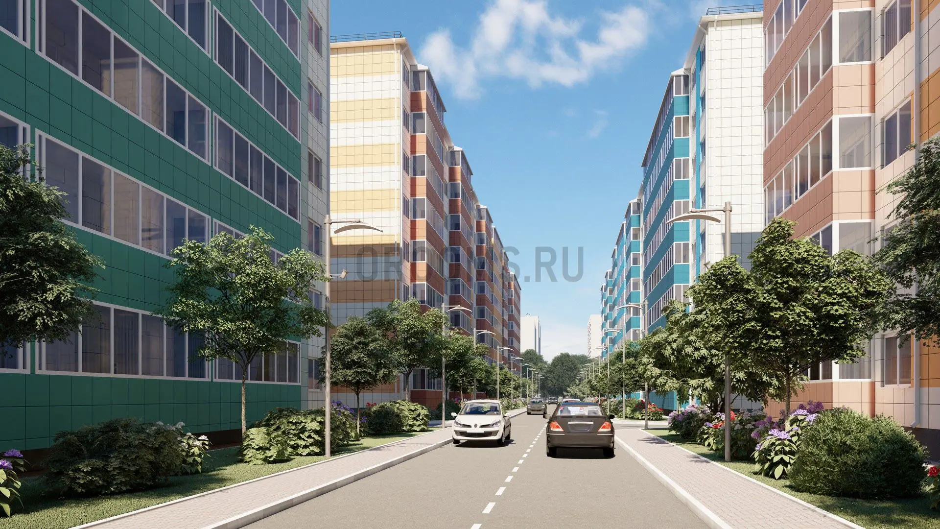 ЖК КРАСКИ | фото 17 | id-14373 ЖК КРАСКИ - новостройка комфорт-класса | фото 17 | id-14373