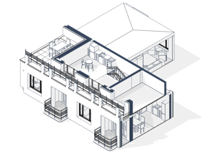 2-комн. кв. 177,9м² , 7 этаж - фото 2