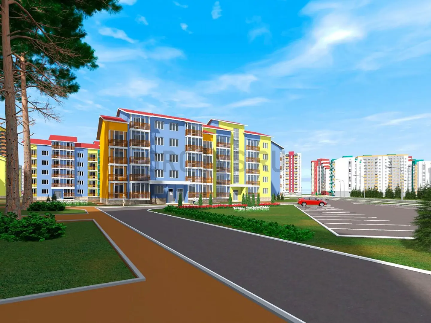 ЖК СОСНОВЫЙ БОР | фото 3 | id-13845 ЖК СОСНОВЫЙ БОР - новостройка эконом-класса | фото 3 | id-13845